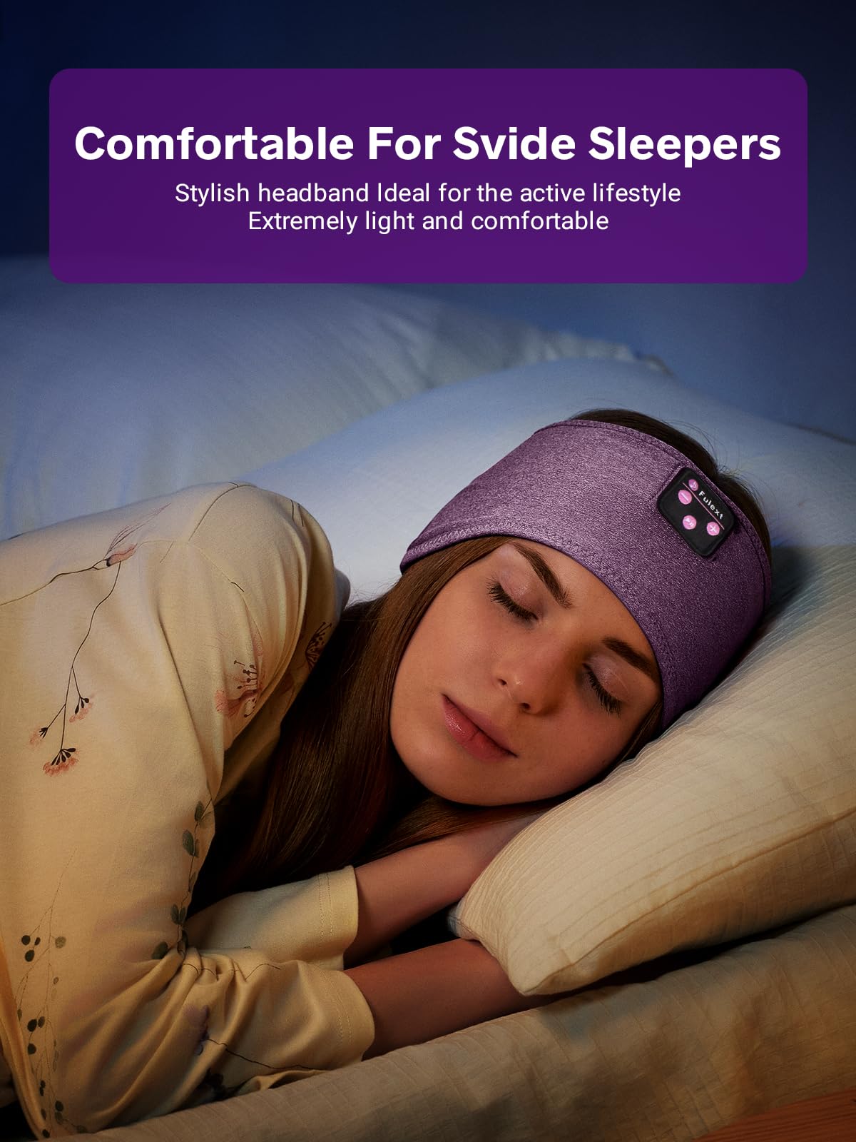 Foto 4 | Diadema Fulext para Dormir Bluetooth - Venta Internacional