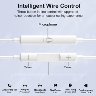 Foto 5 | Paquete De 2 Auriculares Skycable Para Iphone Con Cable Y Lightning Connect - Venta Internacional.