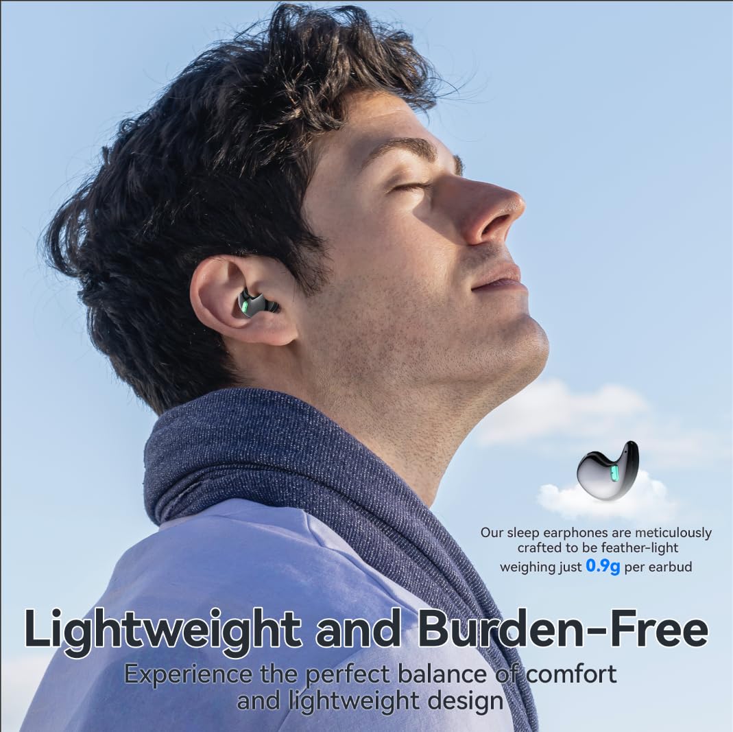 Foto 3 pulgar | Auriculares Houlyn Invisible Bluetooth Negros para Dormir - Venta Internacional