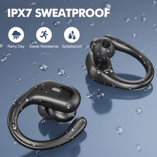 Foto 6 | Audífonos True Wireless Sajawass Negros con Bluetooth-Venta Internacional
