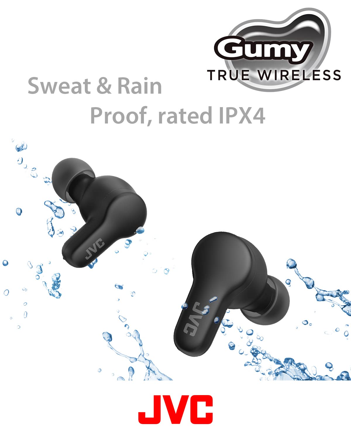 Foto 6 pulgar | Auriculares True Wireless Jvc Gumy Haa7t2b - Venta Internacional