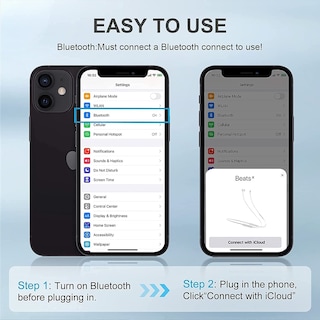 Foto 2 | Auriculares Con Cable Eashion Con Micrófono Para Iphone - Venta Internacional.