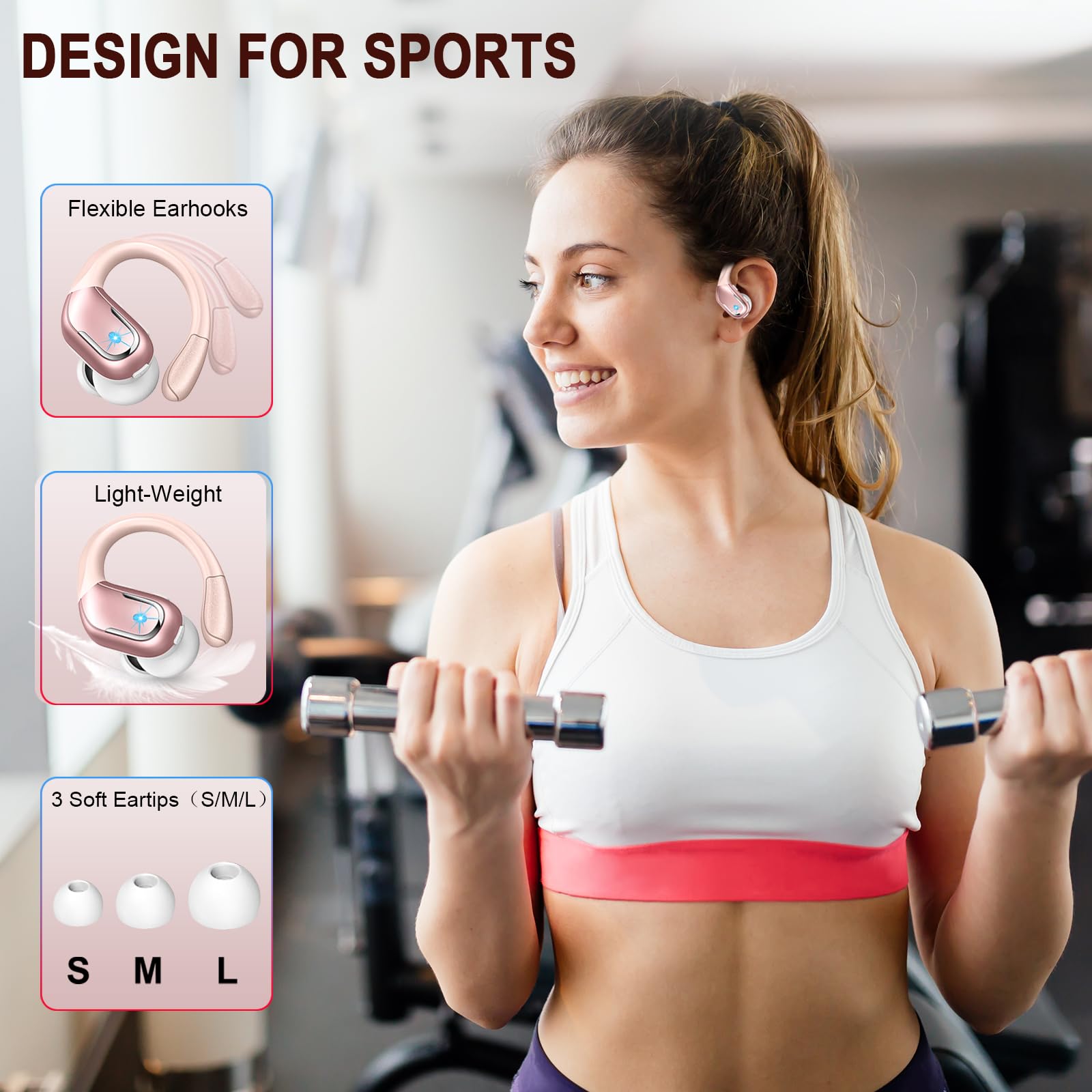 Foto 5 pulgar | Auriculares Deportivos Inalámbricos Bluetooth Ltinist Bx29 con Cancelación de Ruido - Venta Internacional