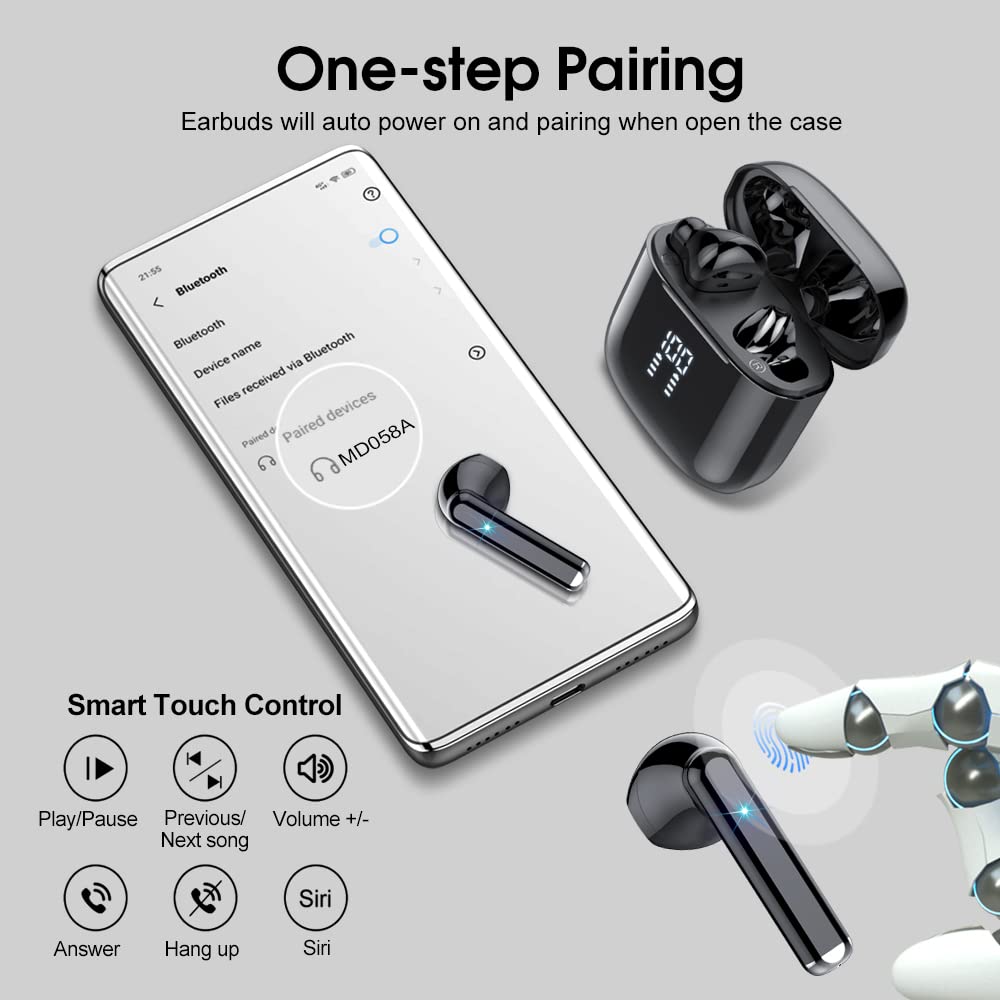 Foto 7 pulgar | Auriculares Inalámbricos Oyib Md058a Bluetooth 5.3 - Venta Internacional