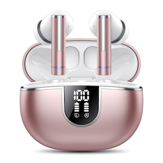 Foto 1 | Auriculares Inalámbricos Lekaby X35 Bluetooth 5.3 40 Horas Ip7 Rosa - Venta Internacional