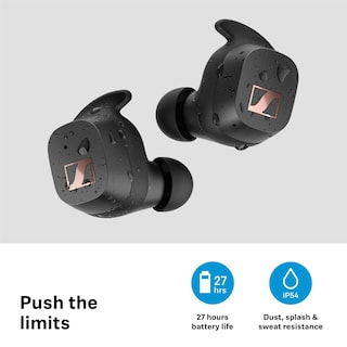 Foto 6 | Audífonos Inalámbricos Sennheiser Consumer Audio Negros con Bluetooth-Venta Internacional