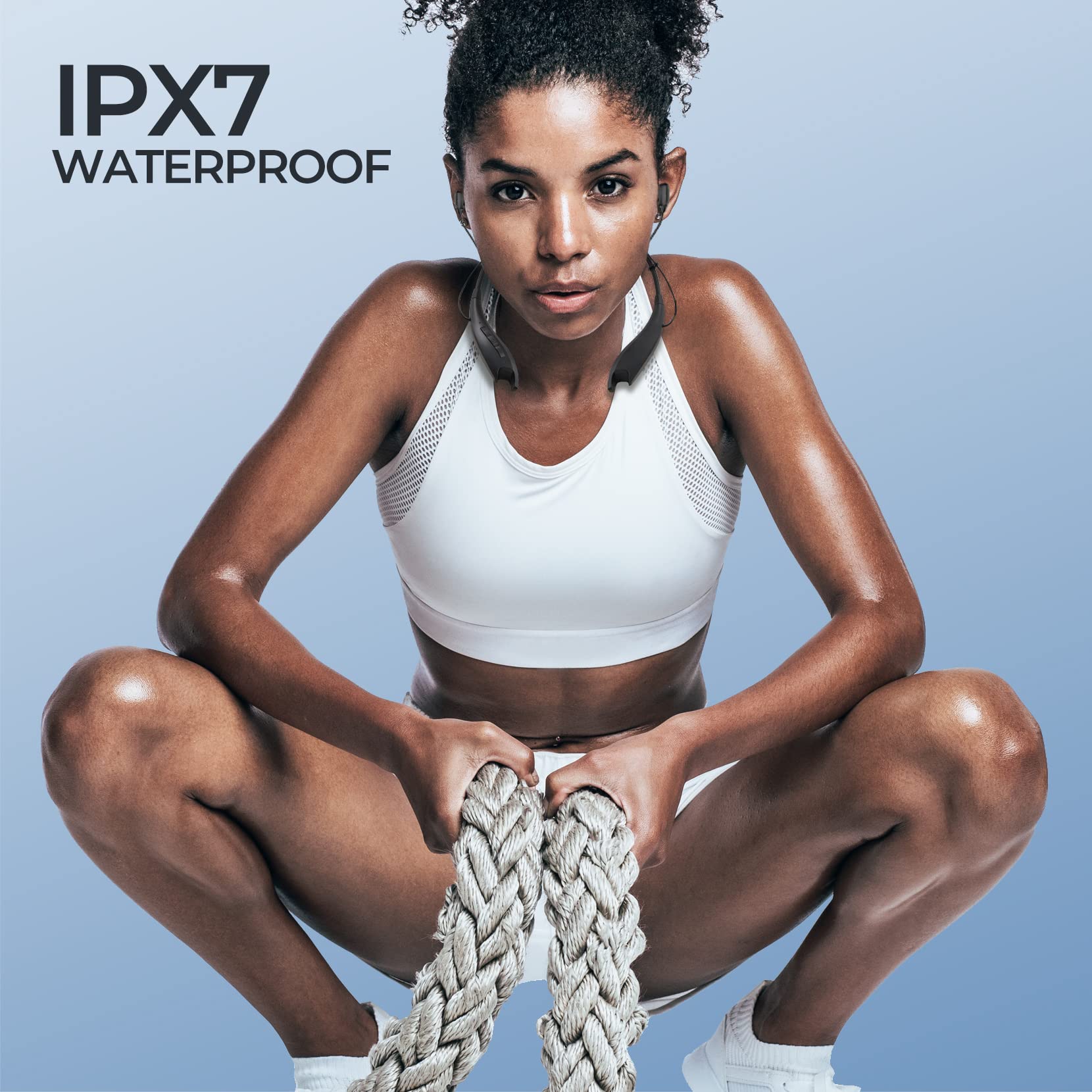 Foto 8 pulgar | Auriculares Bluetooth Yosdom Neckband 24h+ Playtime Waterproo - Venta Internacional.