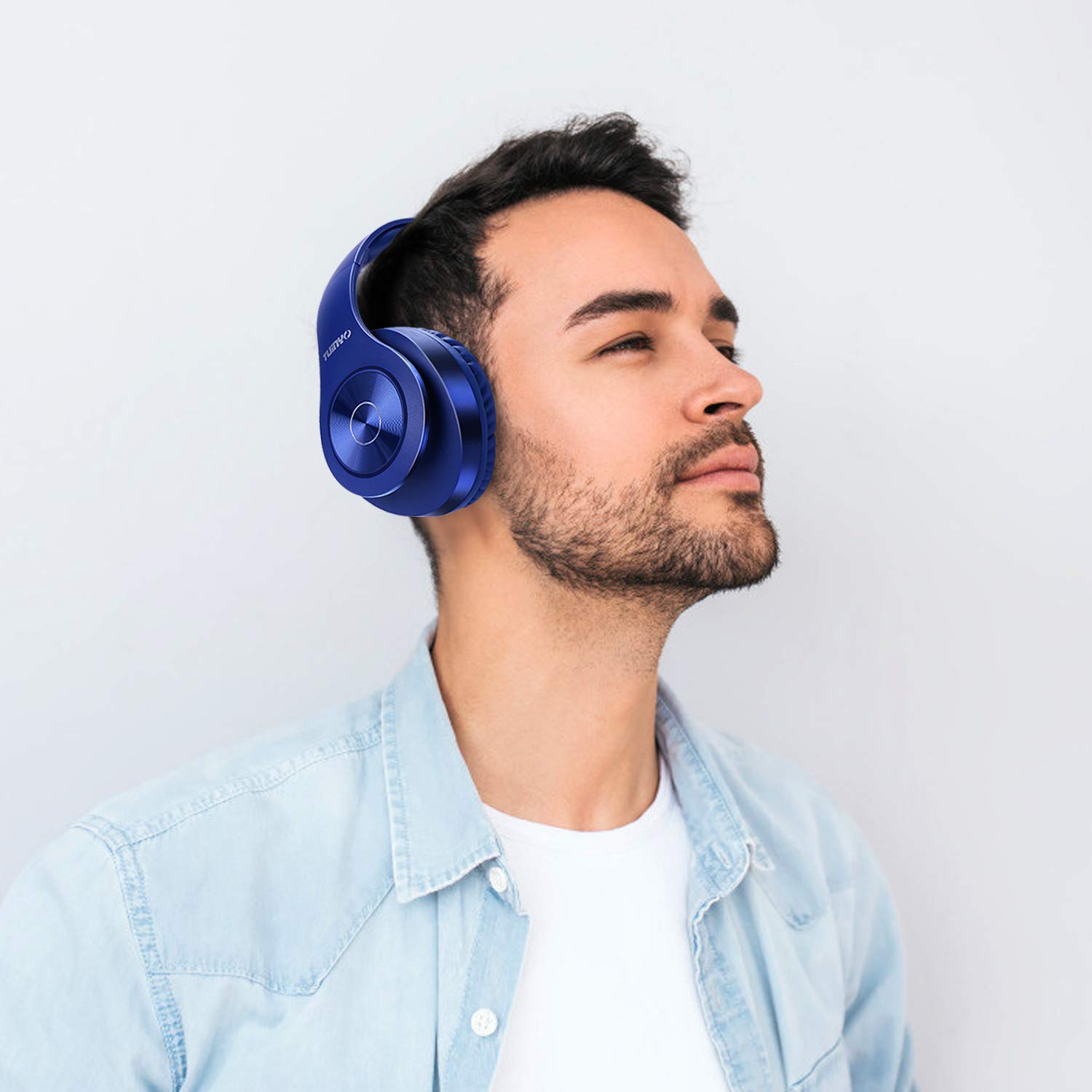 Foto 3 pulgar | Audífonos Inalámbricos Tuinyo Tp19 Azules con Bluetooth-Venta Internacional