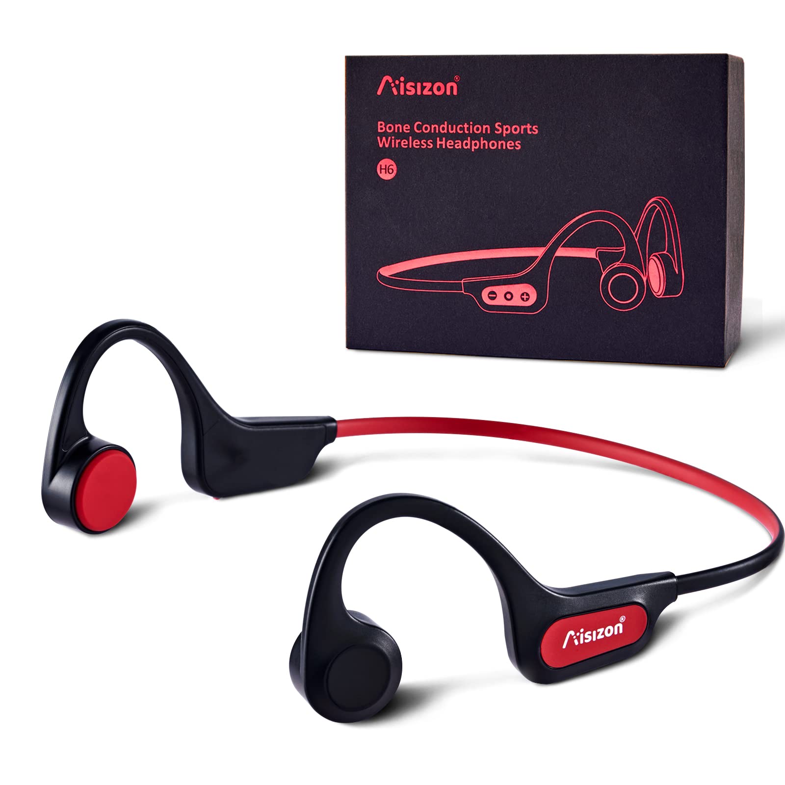 Foto 2 pulgar | Auriculares de Conducción Ósea Aisizon H6 Bluetooth - Venta Internacional