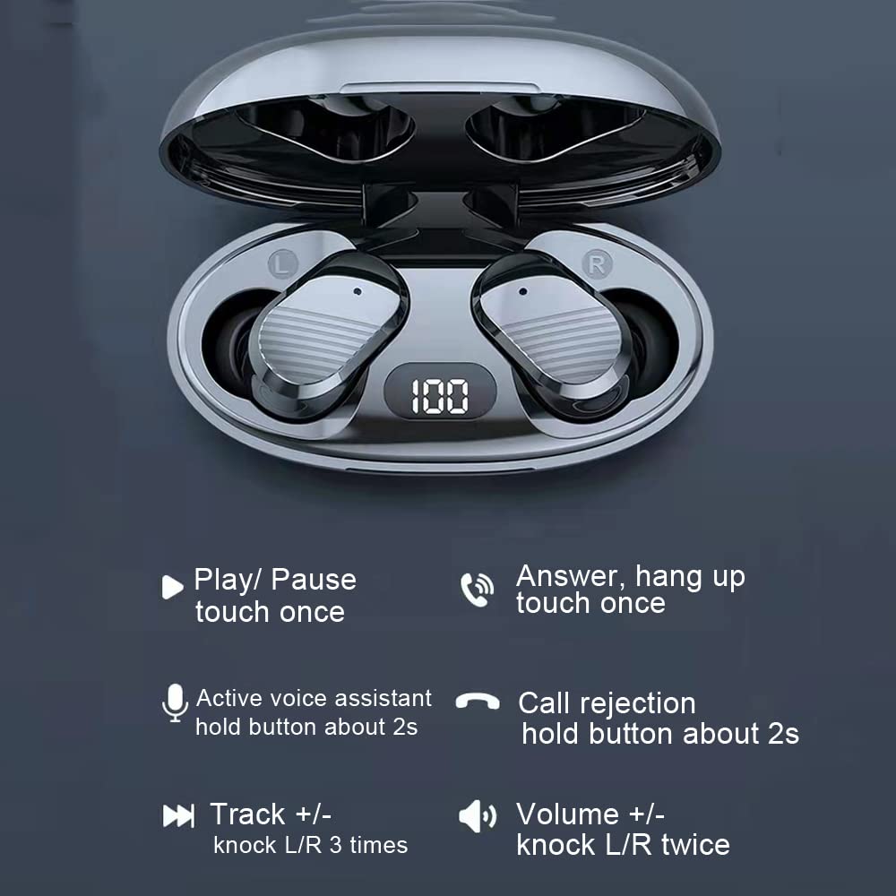 Foto 8 pulgar | Auriculares Invisibles Inalámbricos Nvahva Sleep Con Micrófono - Venta Internacional.