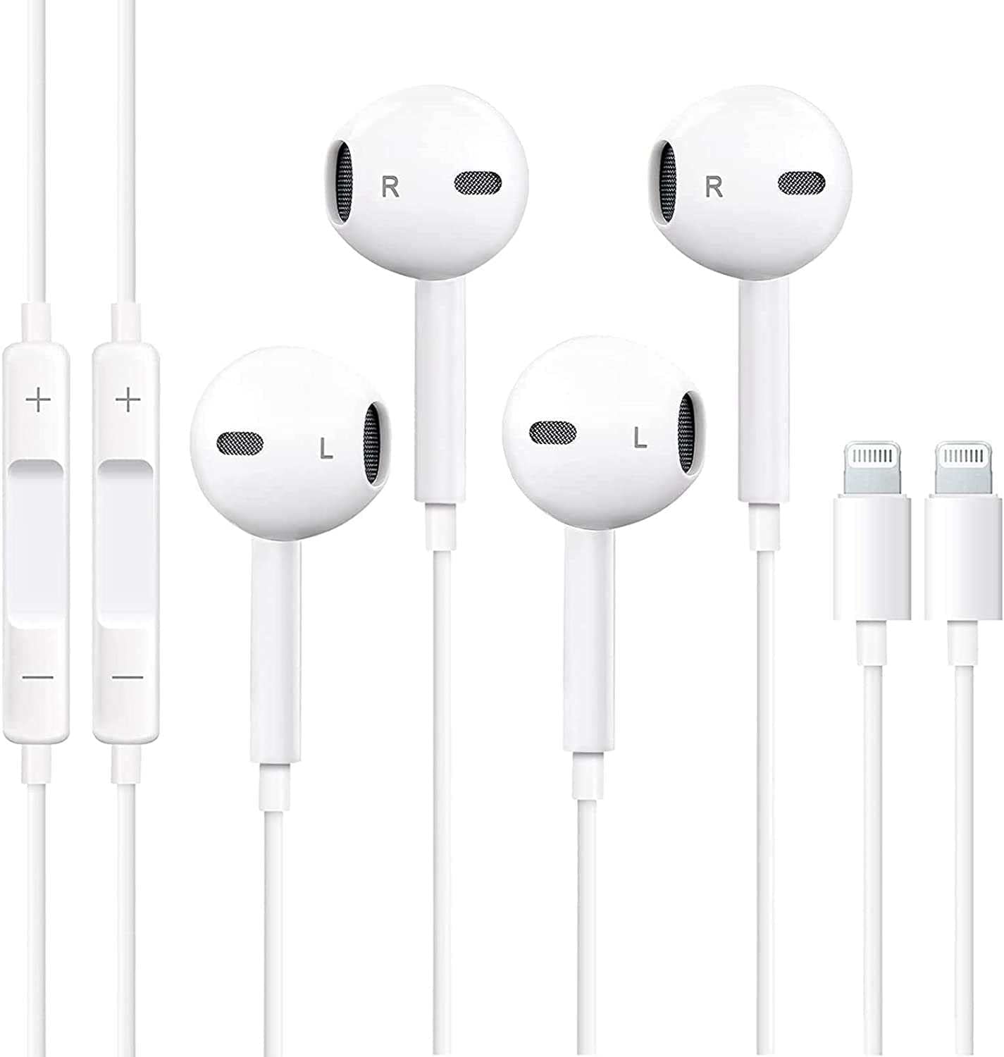Auriculares Eashion para Iphone Auriculares Cableados con Lightning - Venta Internacional