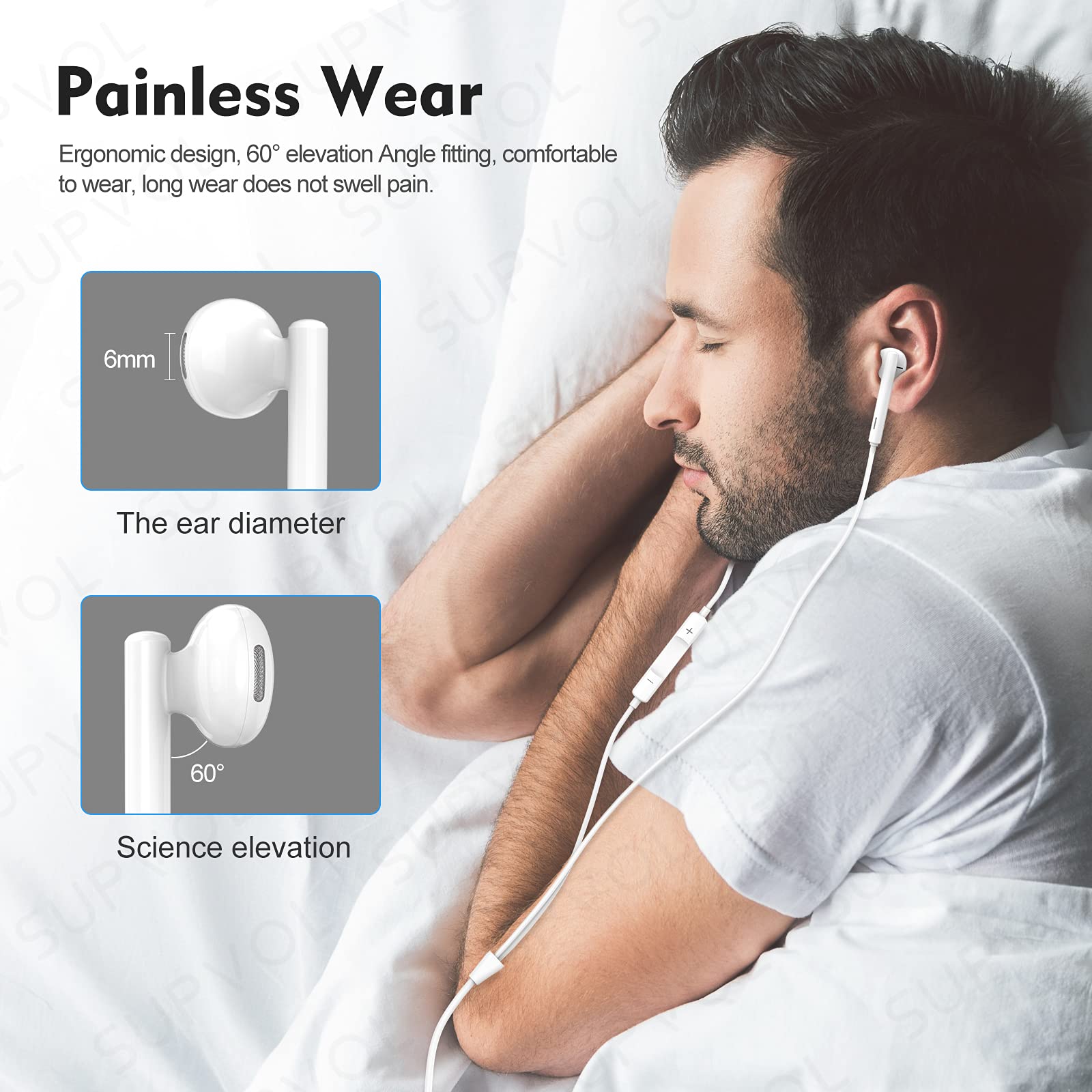 Foto 8 pulgar | Auriculares Eashion para Iphone Auriculares Cableados con Lightning - Venta Internacional