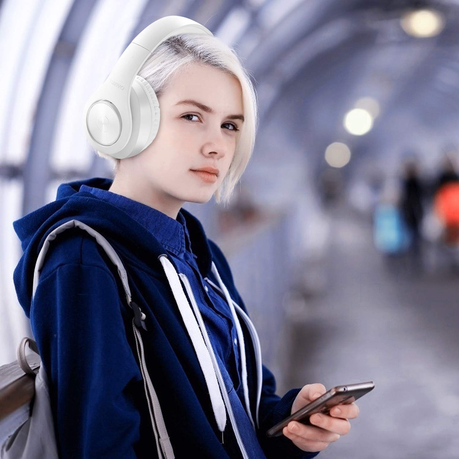 Foto 3 pulgar | Audífonos Inalámbricos Tuinyo Blancos con Bluetooth-Venta Internacional
