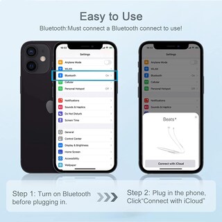 Foto 2 | Auriculares Con Cable Eashion Con Micrófono Para Iphone - Venta Internacional.