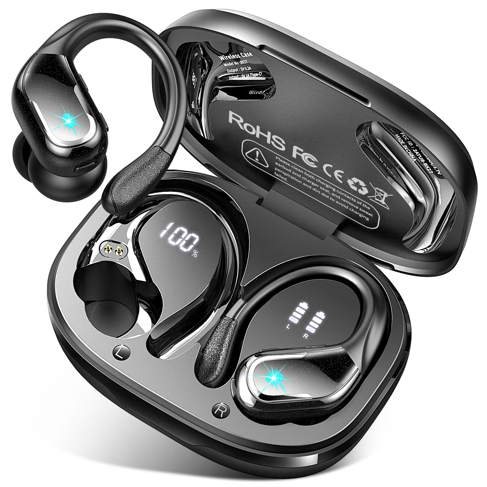 Auriculares Inalámbricos Ltinist 75hrs Bluetooth 5.3 Ip7 a Prueba de Agua - Venta Internacional