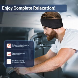 Foto 4 | Diadema Deportiva Lavince con Auriculares Bluetooth Ultrafinos - Venta Internacional