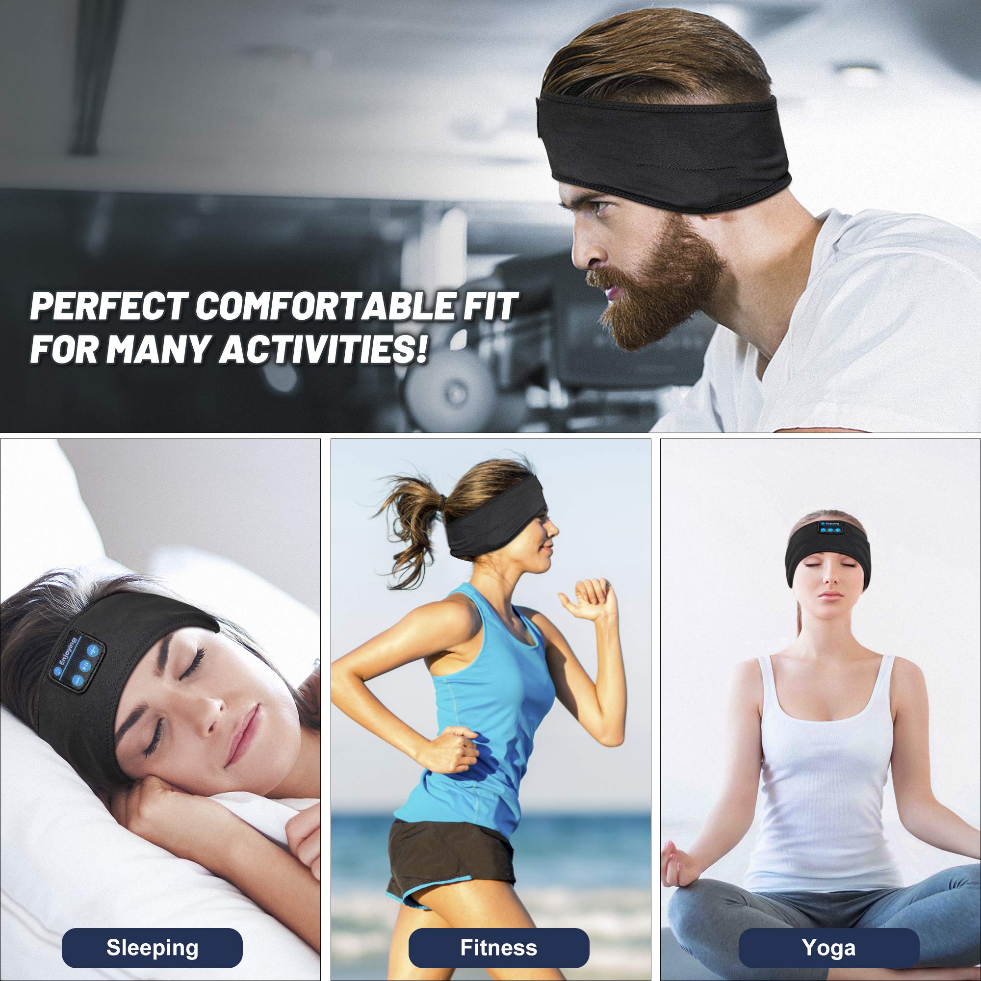 Foto 8 pulgar | Diadema Deportiva Lavince con Auriculares Bluetooth Ultrafinos - Venta Internacional