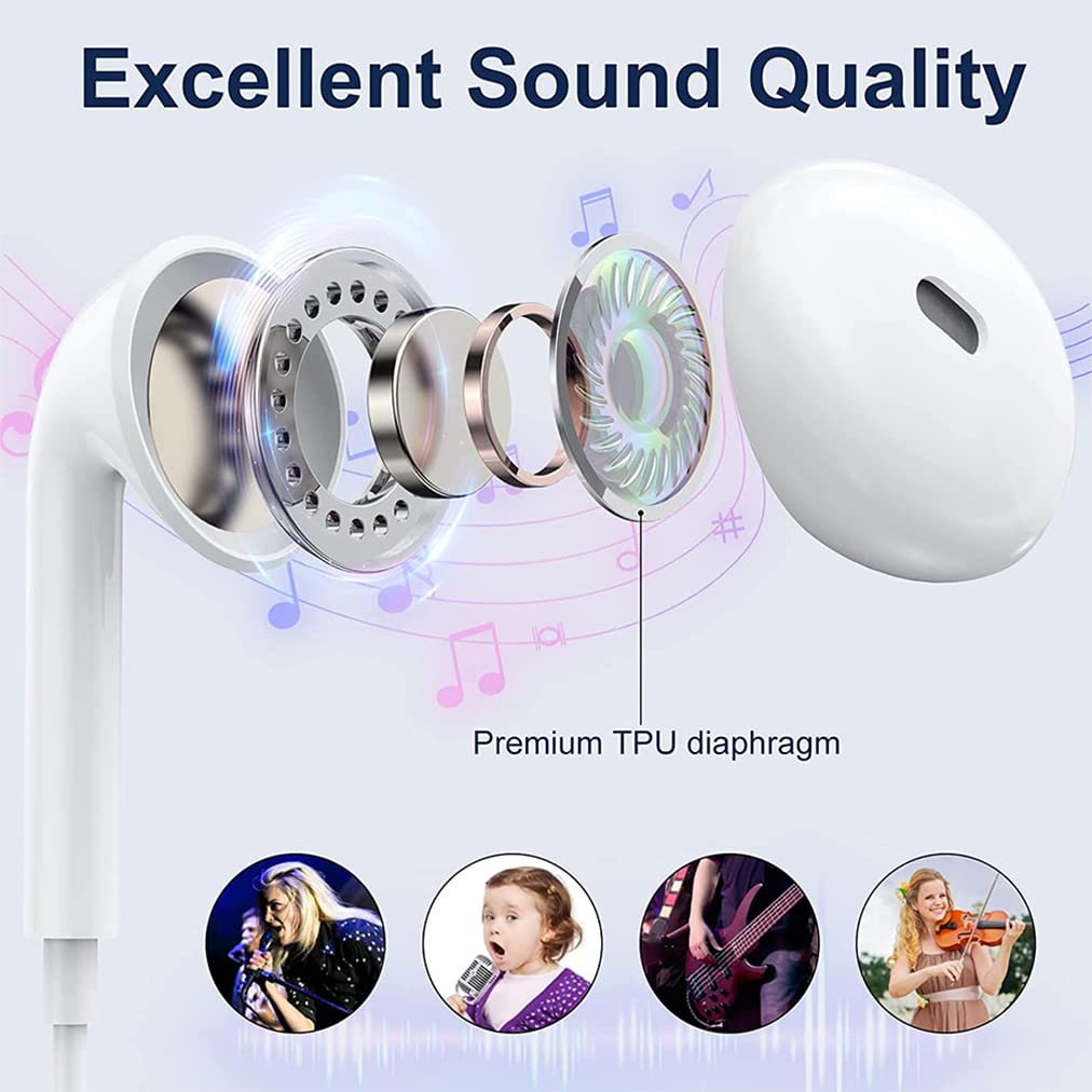 Foto 4 pulgar | Auriculares Skycable Cableados con Conector Lightning para iPhone - Venta Internacional