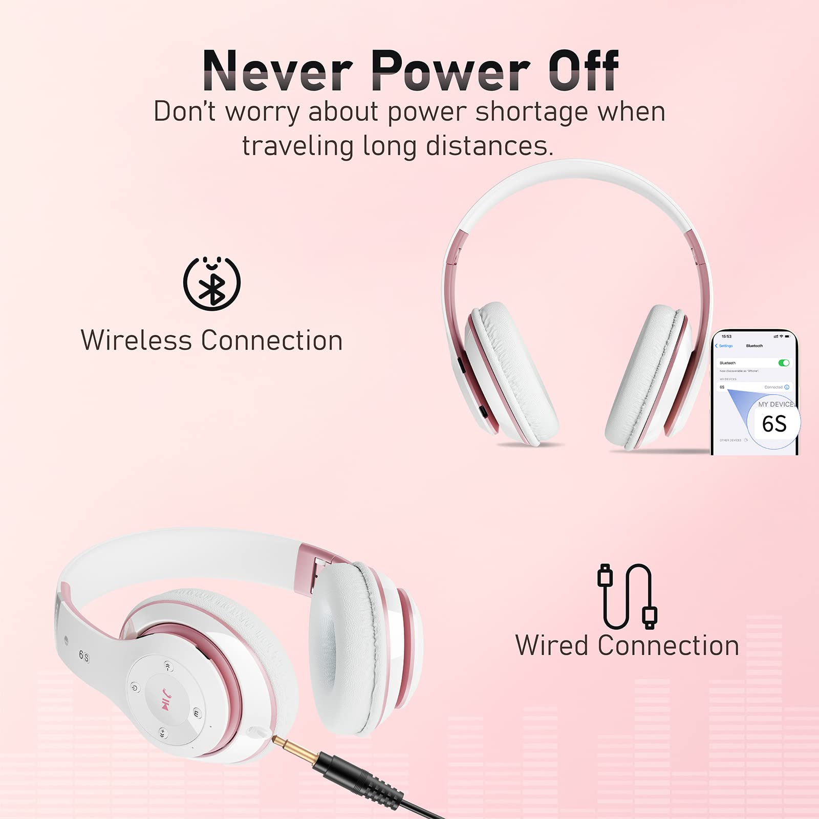 Foto 4 pulgar | Auriculares Bluetooth Falebare 6S - Venta Internacional
