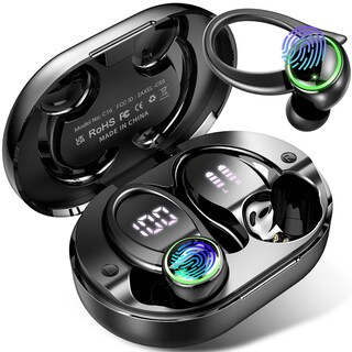 Foto 1 | Audífonos True Wireless Kuizil Negros con Bluetooth-Venta Internacional