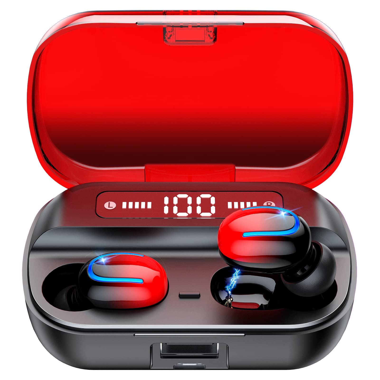 Foto 1 | Auriculares Inalámbricos Zivsivc Bluetooth 5.1 con Carga C de 3500 Mah - Venta Internacional