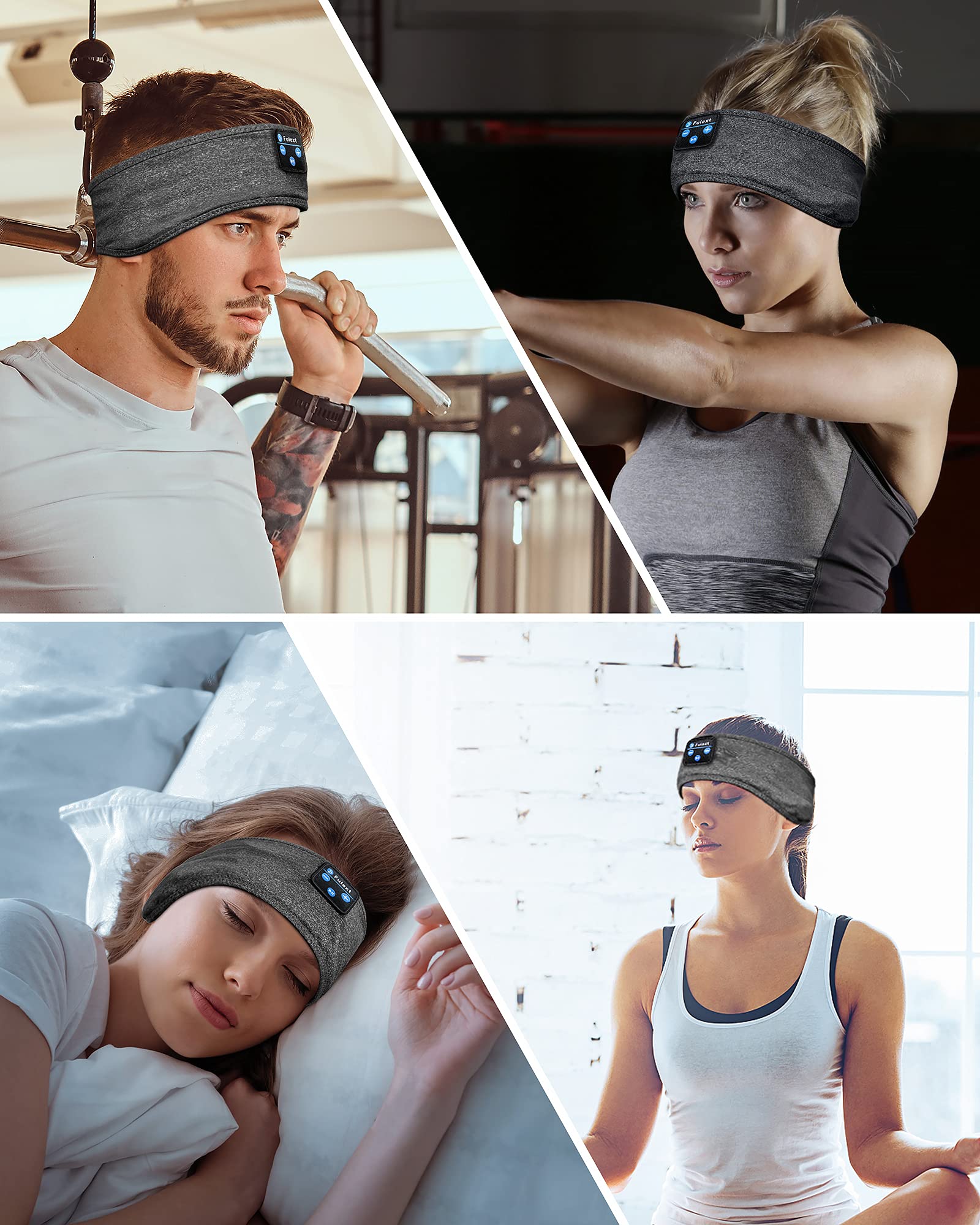 Foto 7 pulgar | Tiara tipo Auricular Perytong Gris con Bluetooth-Venta Internacional