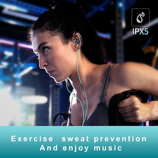 Foto 2 | Auriculares Intraurales Deportivos Mucro con Gancho y Cable para Oreja - Venta Internacional