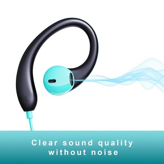 Foto 5 | Auriculares Intraurales Deportivos Mucro con Gancho y Cable para Oreja - Venta Internacional