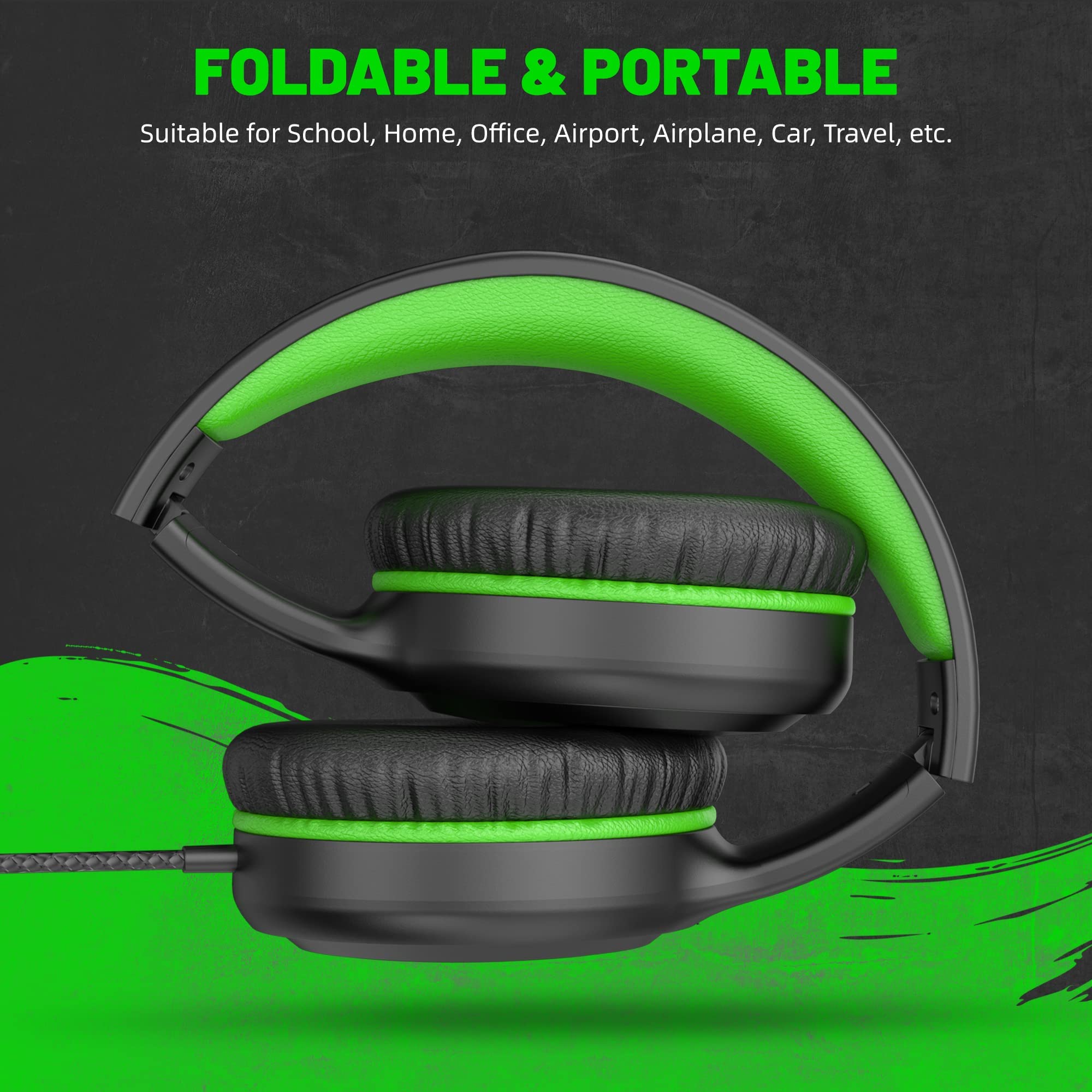 Foto 6 pulgar | Auriculares con Cable Ukelala Green - Venta Internacional