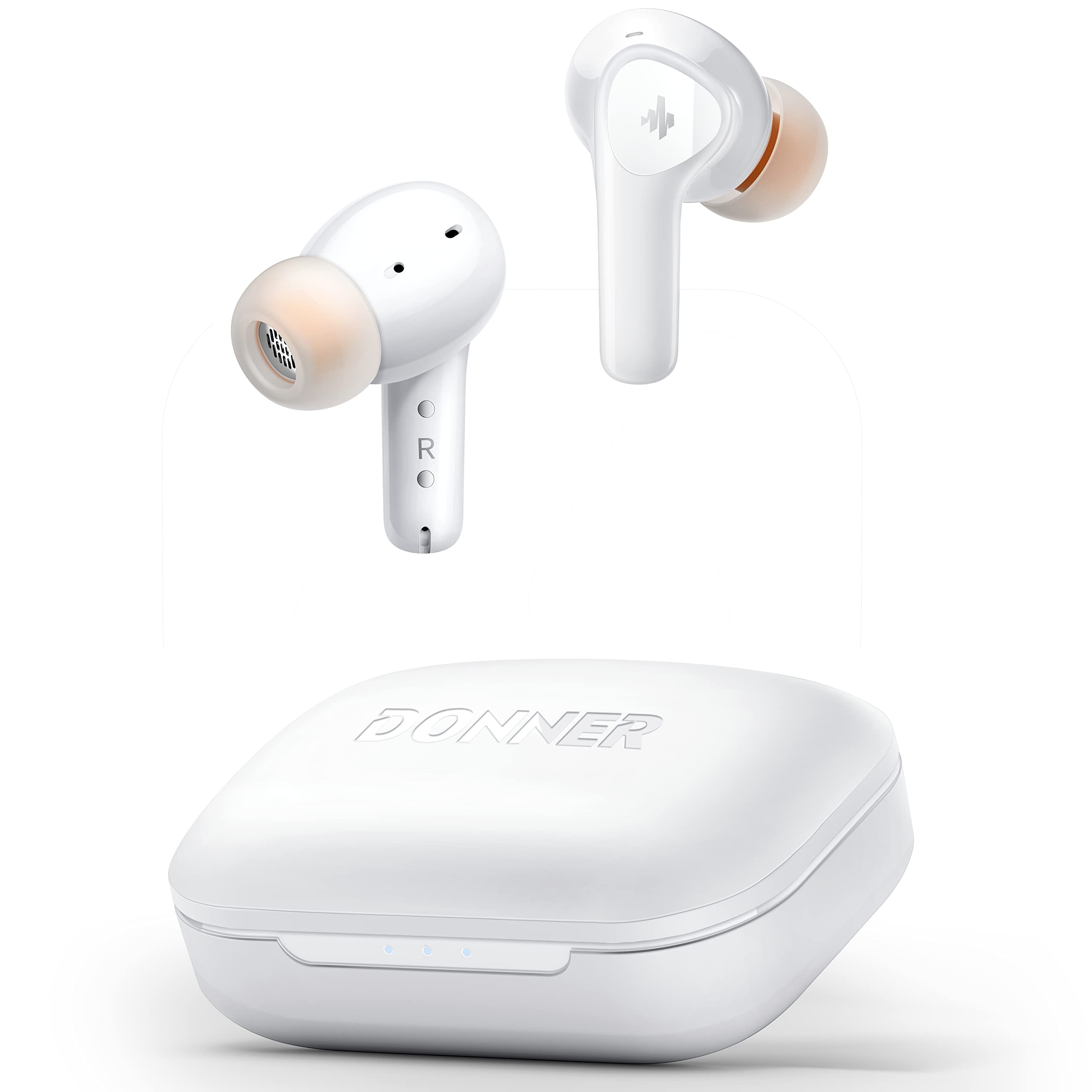 Foto 2 pulgar | Auriculares Inalámbricos Donner Dobuds One Con Cancelación De Ruido Blancos - Venta Internacional.
