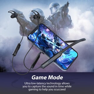Foto 4 | Auriculares Bluetooth con Banda para Cuello Mormoque V5.3 con Micrófono - Venta Internacional