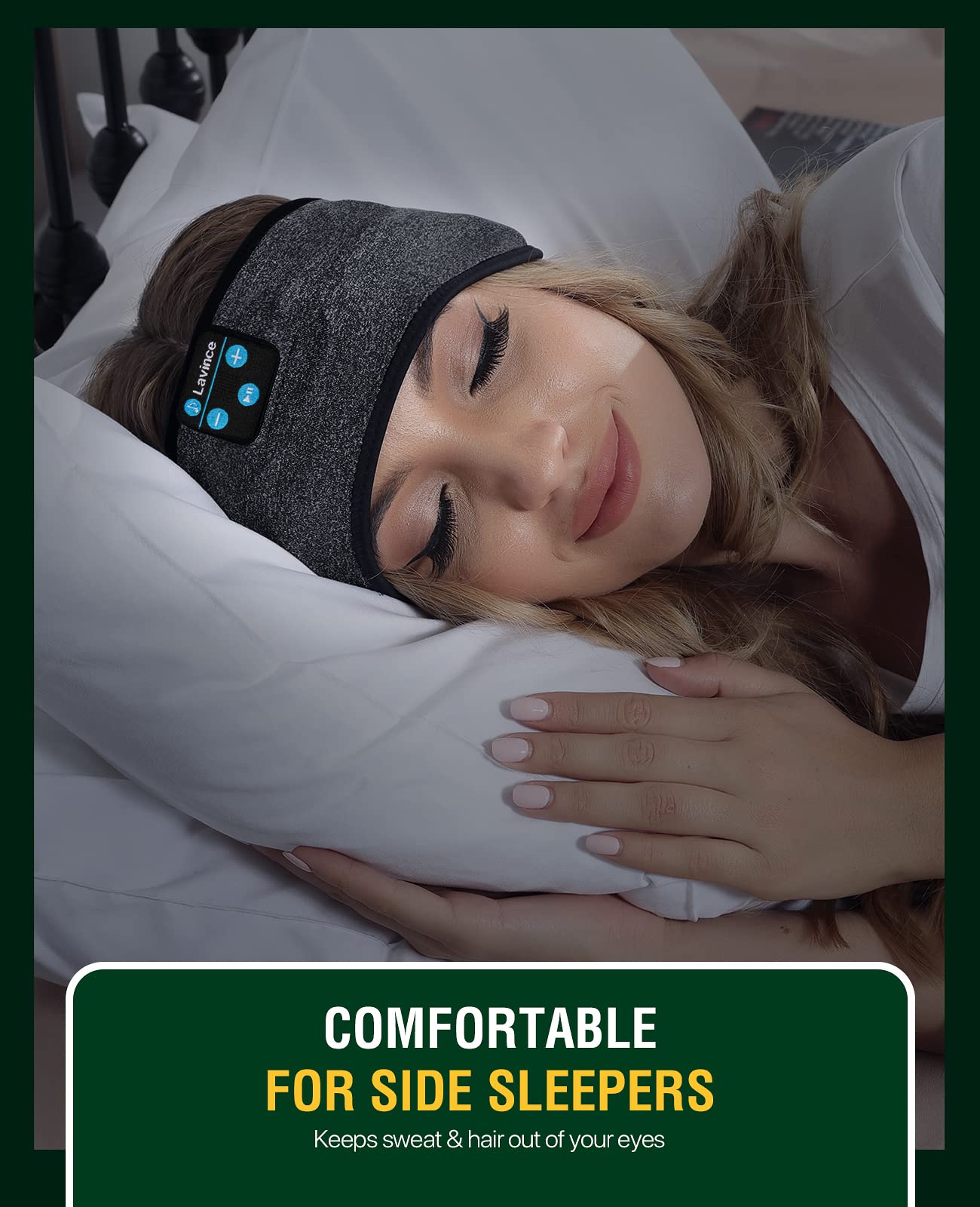 Foto 6 pulgar | Auriculares para Dormir Lavince con Diadema Bluetooth - Venta Internacional