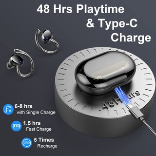 Foto 5 | Auriculares Inalámbricos Dascert Sport Bluetooth 5.3 Con Ganchos Ip7 - Venta Internacional.