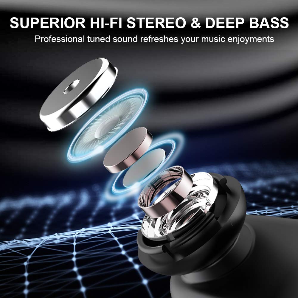 Foto 4 pulgar | Auriculares Inalámbricos Motast Power Q20 Pro Bluetooth 5.1 IPX7 - Venta Internacional