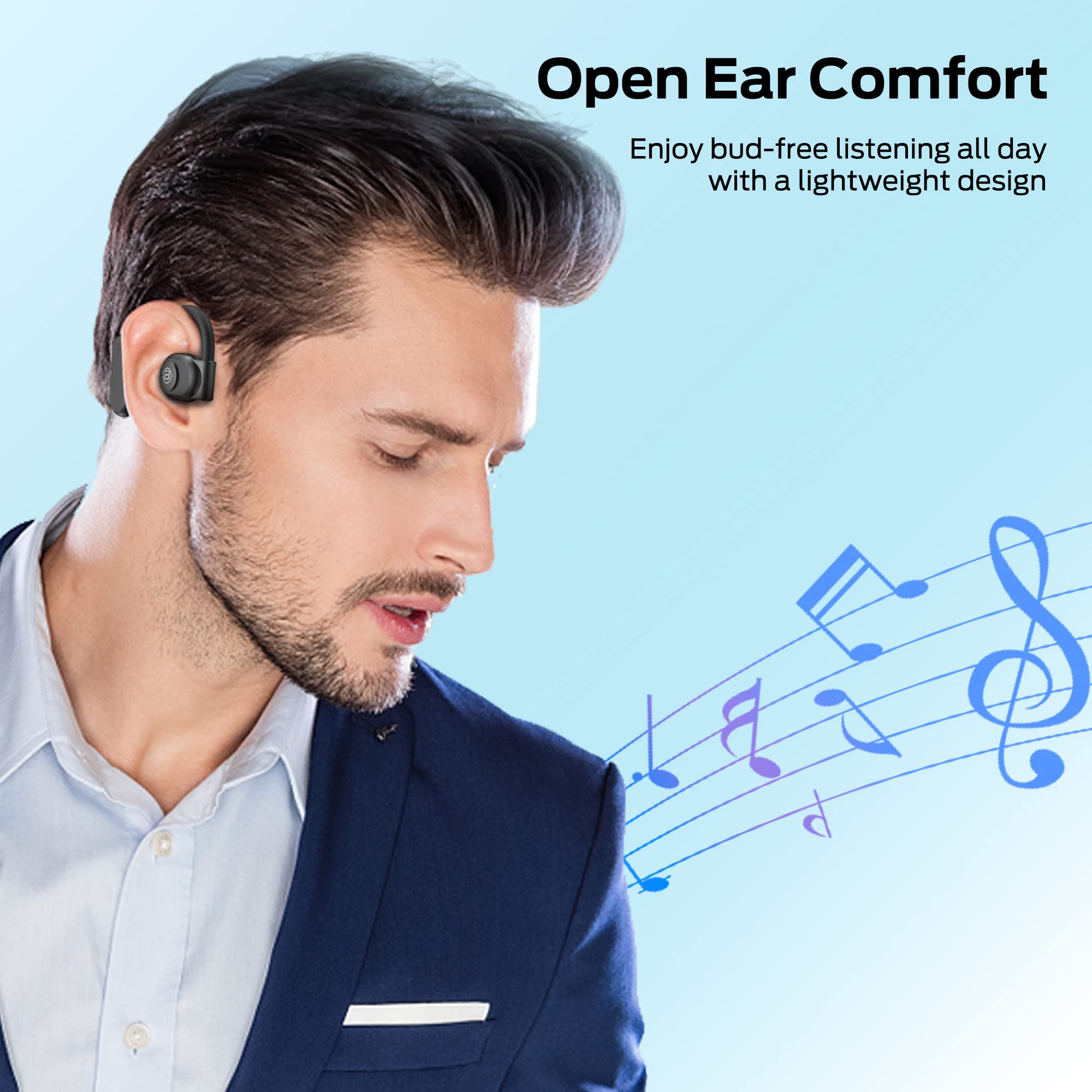 Foto 2 | Auriculares Abiertos Bugani Bluetooth 5.3 30h Playtime - Venta Internacional