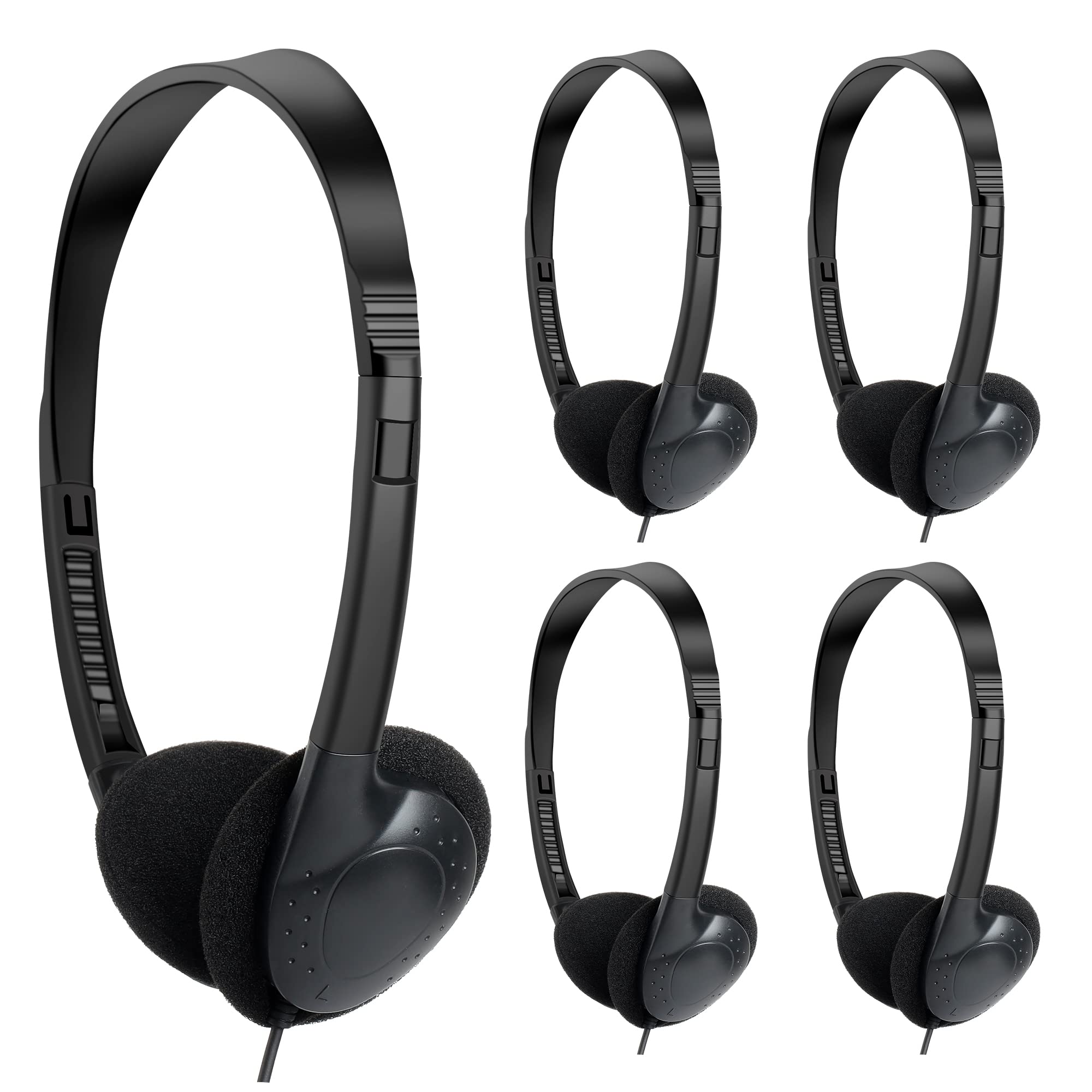 Foto 2 pulgar | Paquete de 30 Auriculares YFSFQS Negros para Niños - Venta Internacional