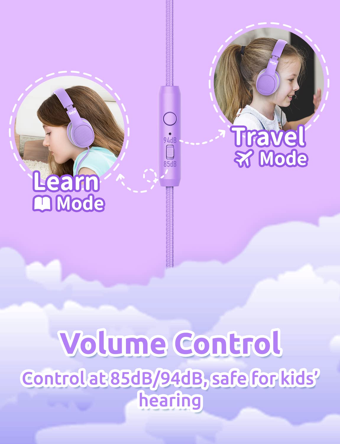Foto 3 pulgar | Auriculares Gorsun Premium A66 Kids con Micrófono- Venta Internacional