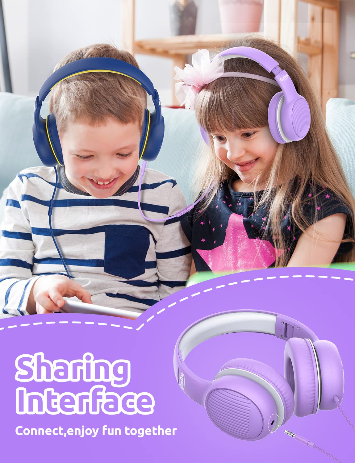 Foto 4 pulgar | Auriculares Gorsun Premium A66 Kids con Micrófono- Venta Internacional