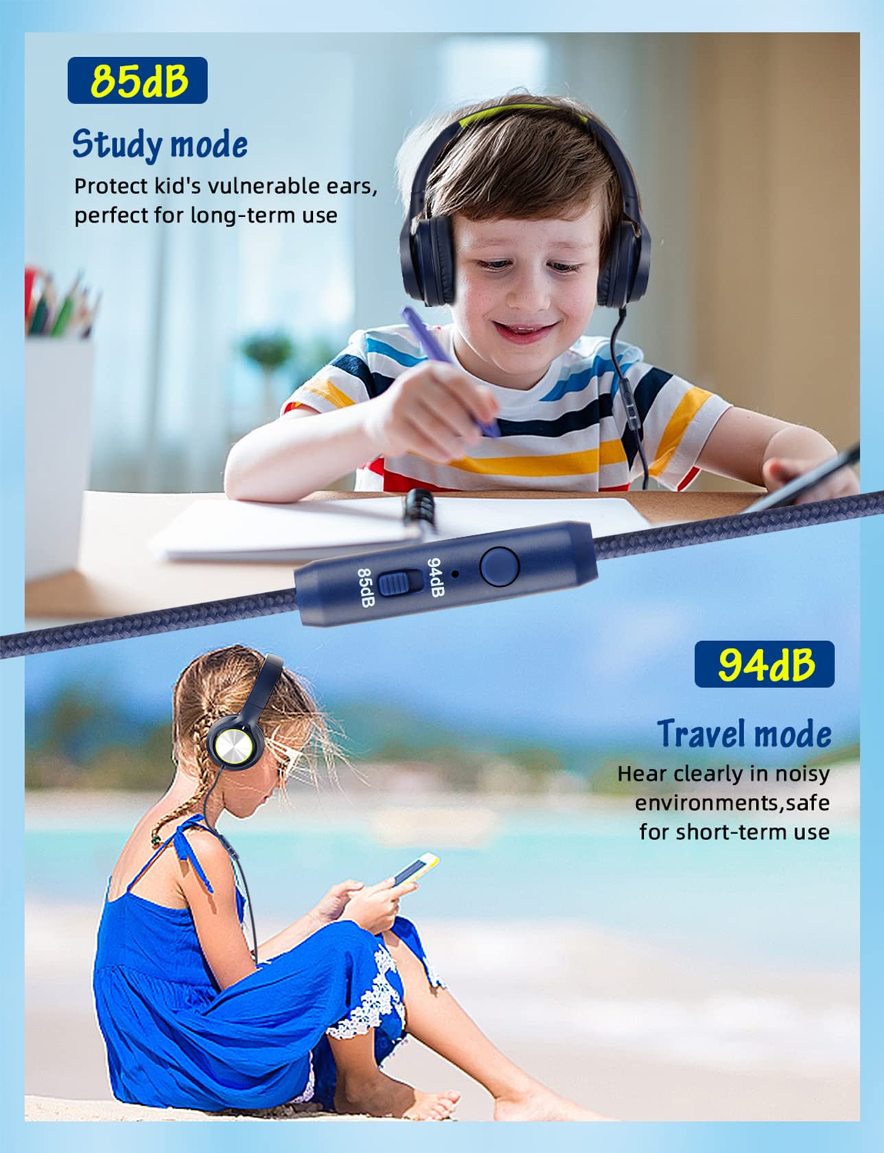 Foto 4 | Auriculares Voopwink con Micrófono 85/94 Db - Venta Internacional