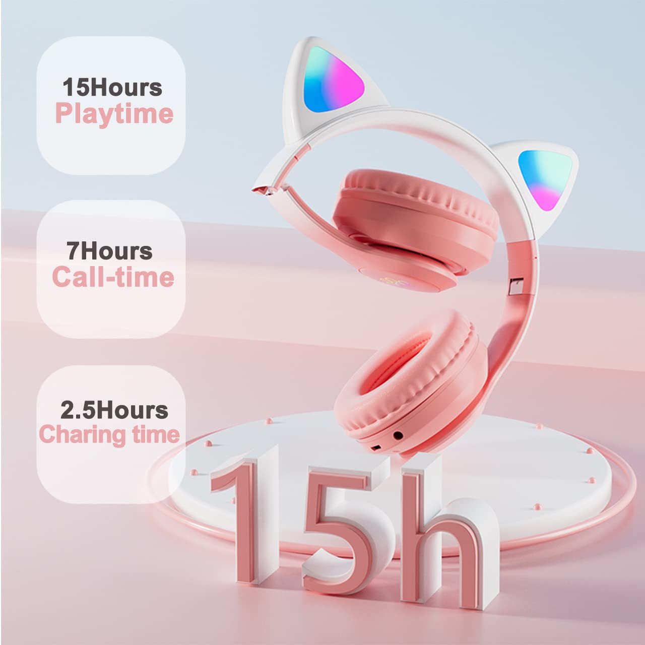 Foto 8 pulgar | Audífonos Inalámbricos Tokani Blancos con Bluetooth-Venta Internacional