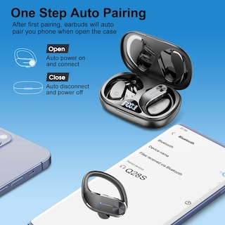 Foto 5 | Audífonos In Ear Hadbleng Negros con Bluetooth-Venta Internacional