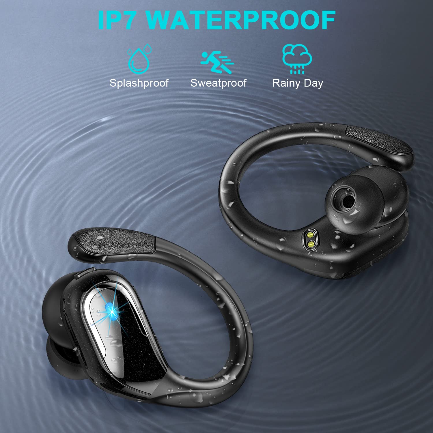 Foto 7 pulgar | Audífonos In Ear Ltinist Negros con Bluetooth-Venta Internacional