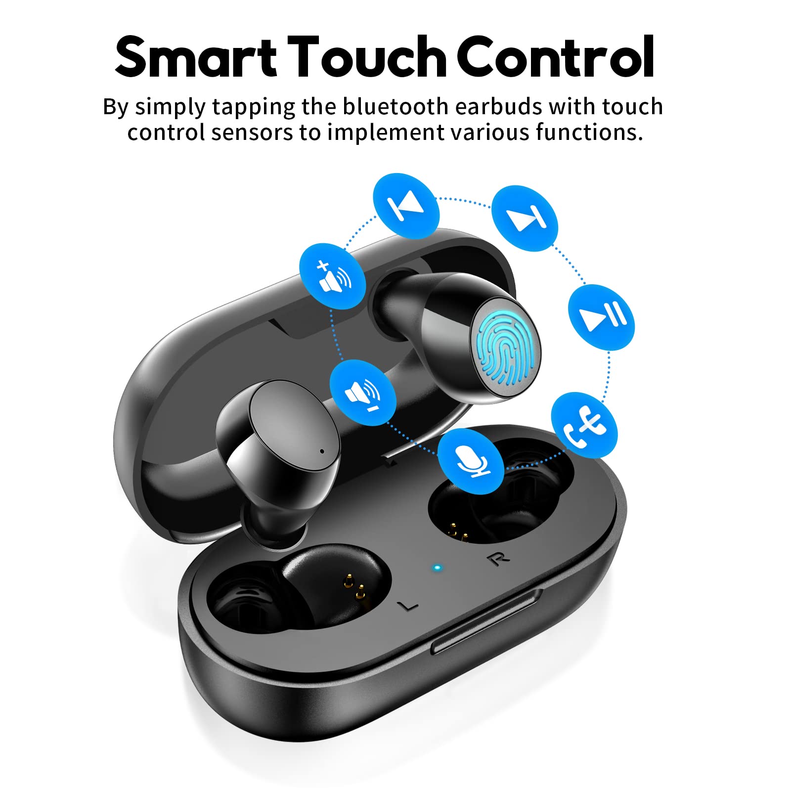 Foto 4 pulgar | Auriculares Inalámbricos Lanteso S21 Bluetooth 5.2 Ipx5 a Prueba de Agua - Venta Internacional