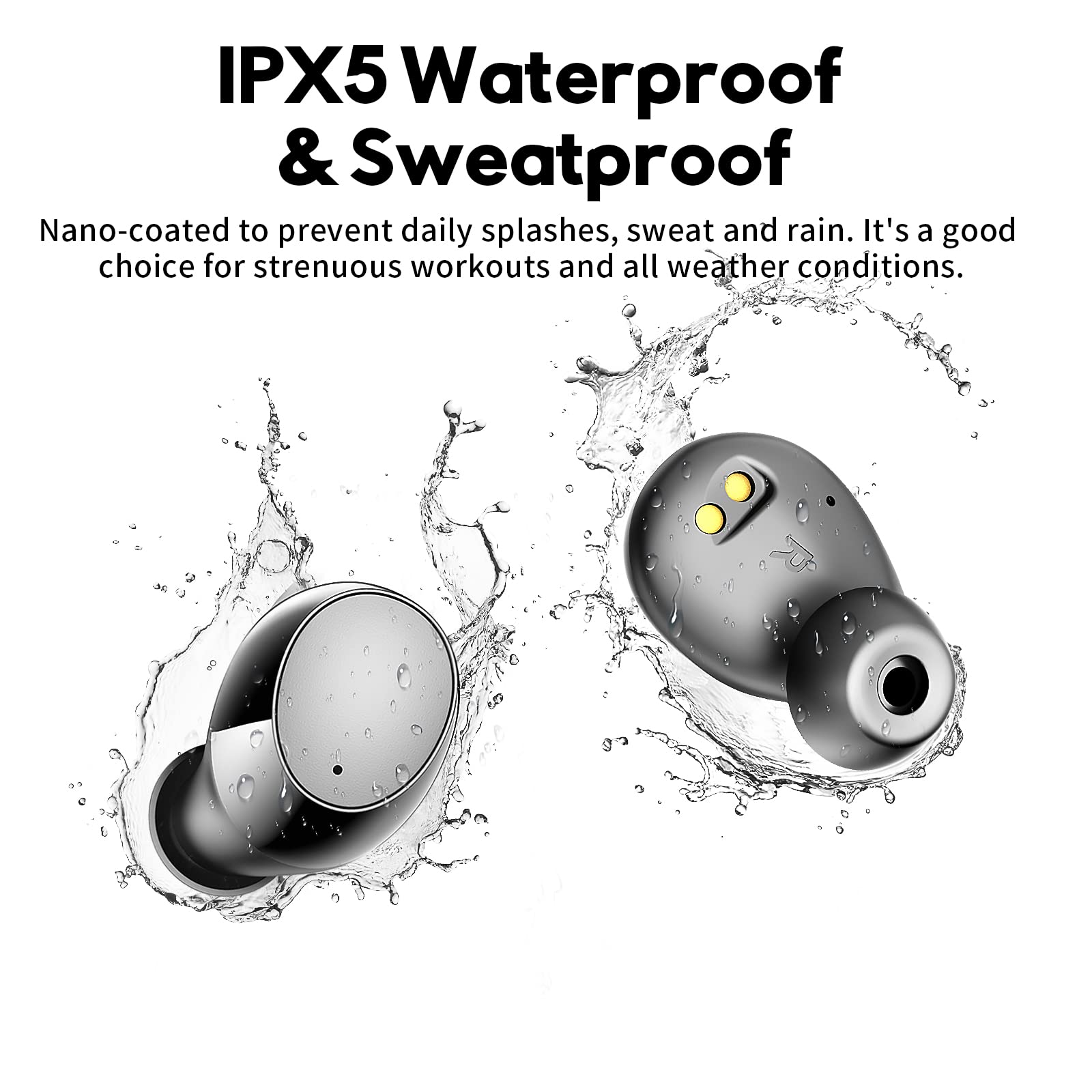 Foto 6 | Auriculares Inalámbricos Lanteso S21 Bluetooth 5.2 Ipx5 a Prueba de Agua - Venta Internacional