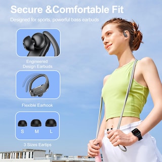 Foto 5 | Auriculares Bluetooth Hadbleng Q28s-b Negros - Venta Internacional