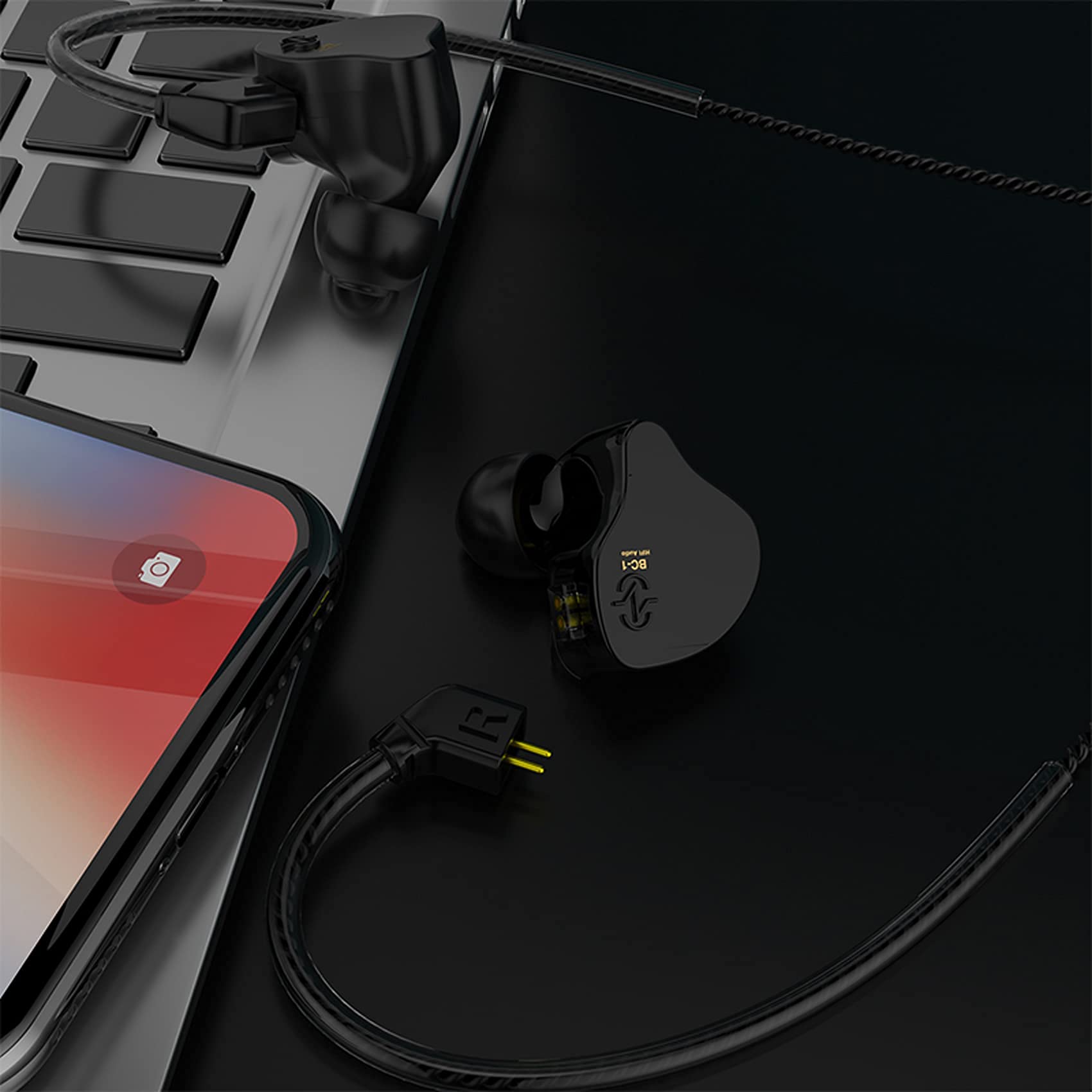Foto 8 pulgar | Audífonos Yinyoo Ccz Melody Wired Auriculares 1dd 1ba sin Micrófono - Venta Internacional