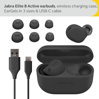 Foto 6 | Auriculares Inalámbricos Bluetooth Jabra Elite 8 Active Gris Oscuro - Venta Internacional