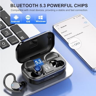 Foto 5 | Auriculares Inalámbricos Pomuic 2023 Bluetooth 5.3 120 Horas Playtime I - Venta Internacional