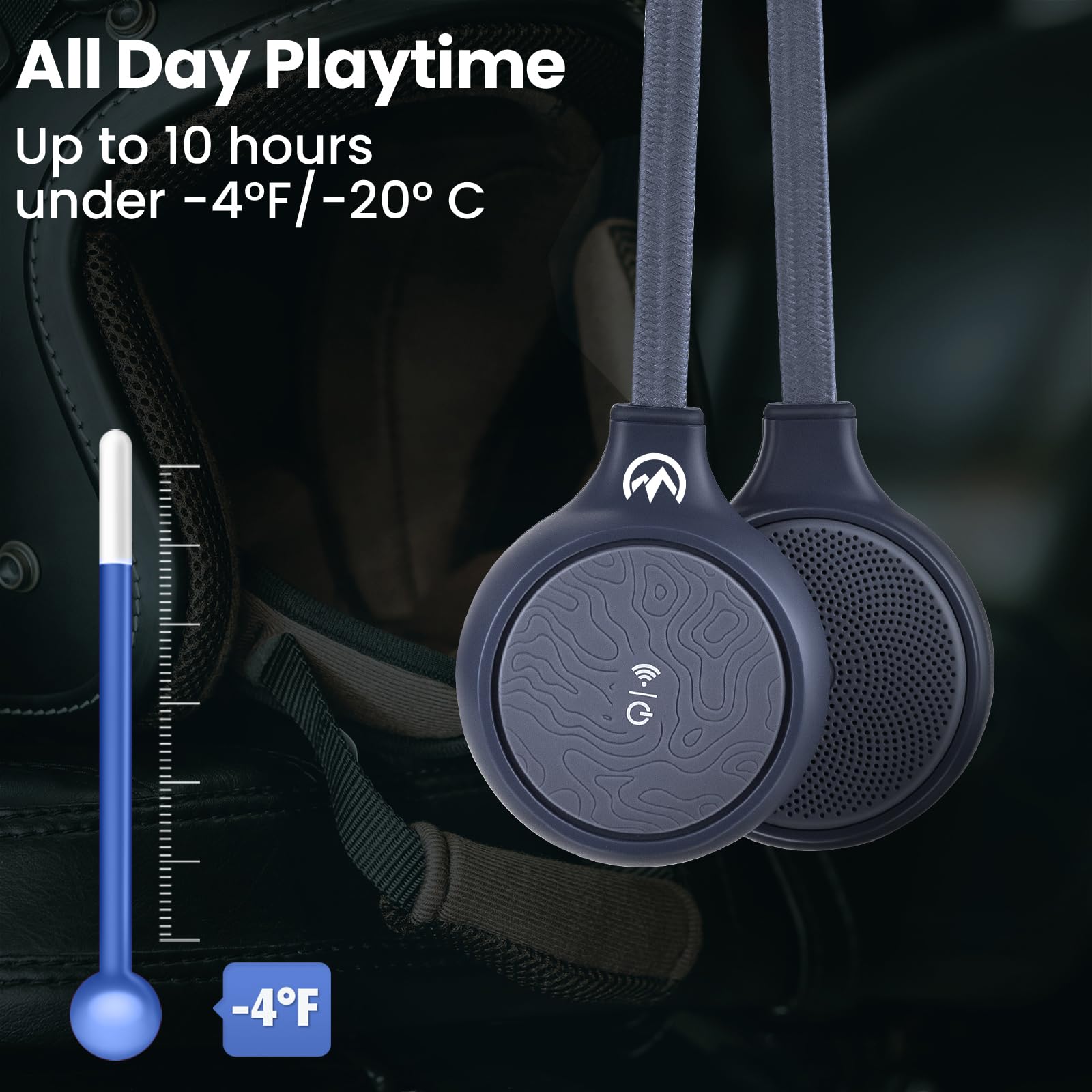 Foto 6 pulgar | Auriculares para Casco Outdoormaster Om Bt01 Bluetooth 5.0 - Venta Internacional