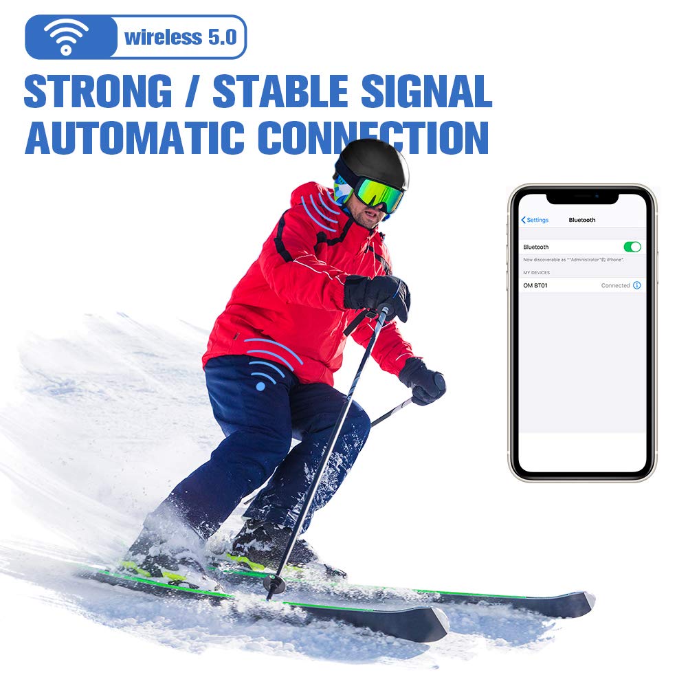 Foto 7 pulgar | Auriculares para Casco Outdoormaster Om Bt01 Bluetooth 5.0 - Venta Internacional